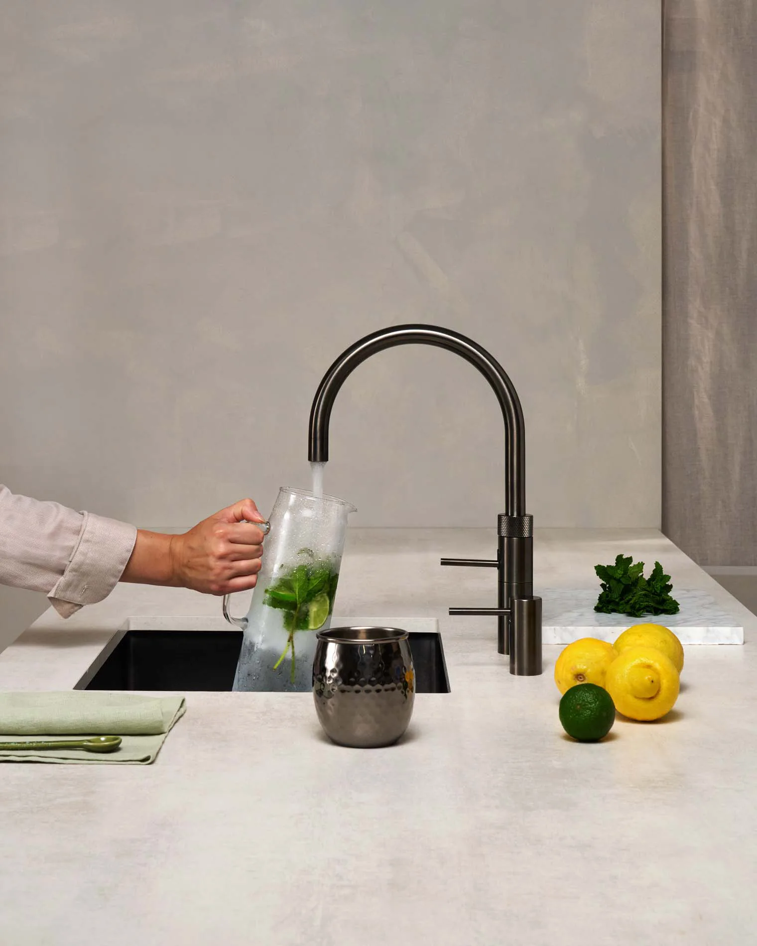 Quooker Gunmetal ASWA Keukens