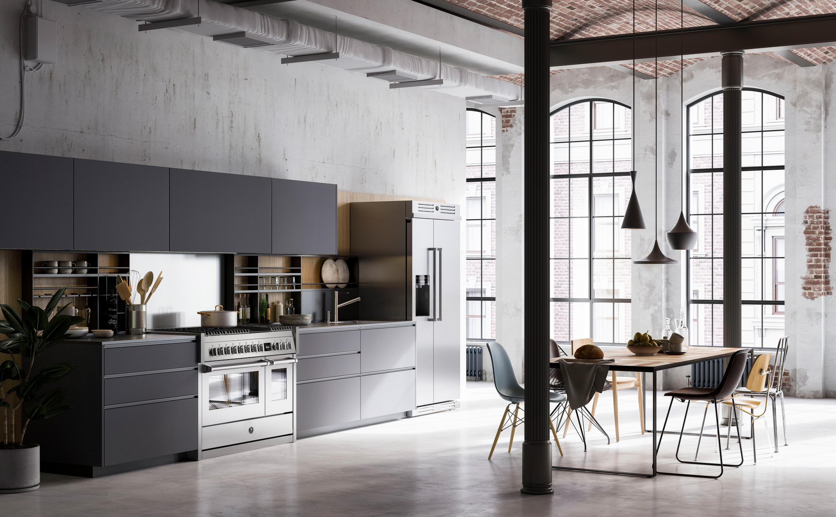 Steel Fornuis Genesi, ASWA Keukens