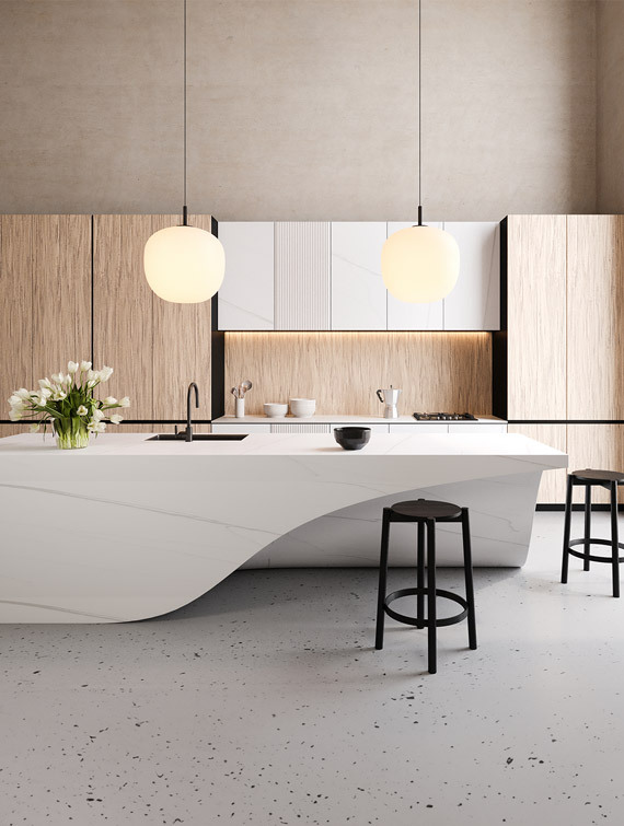 Corian keukenblad, ASWA Keukens