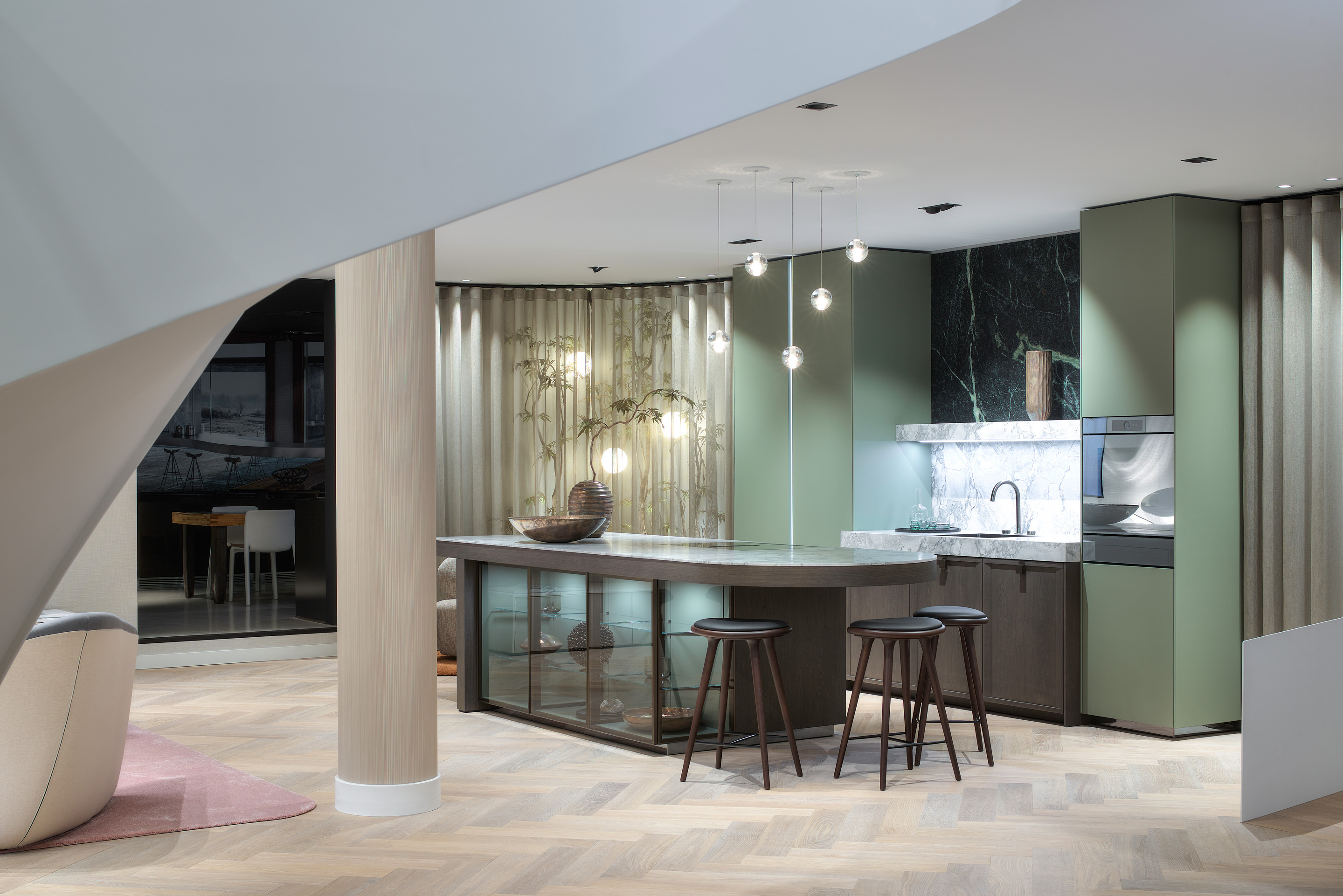 SieMatic Mondial groen, ASWA Keukens Helmond