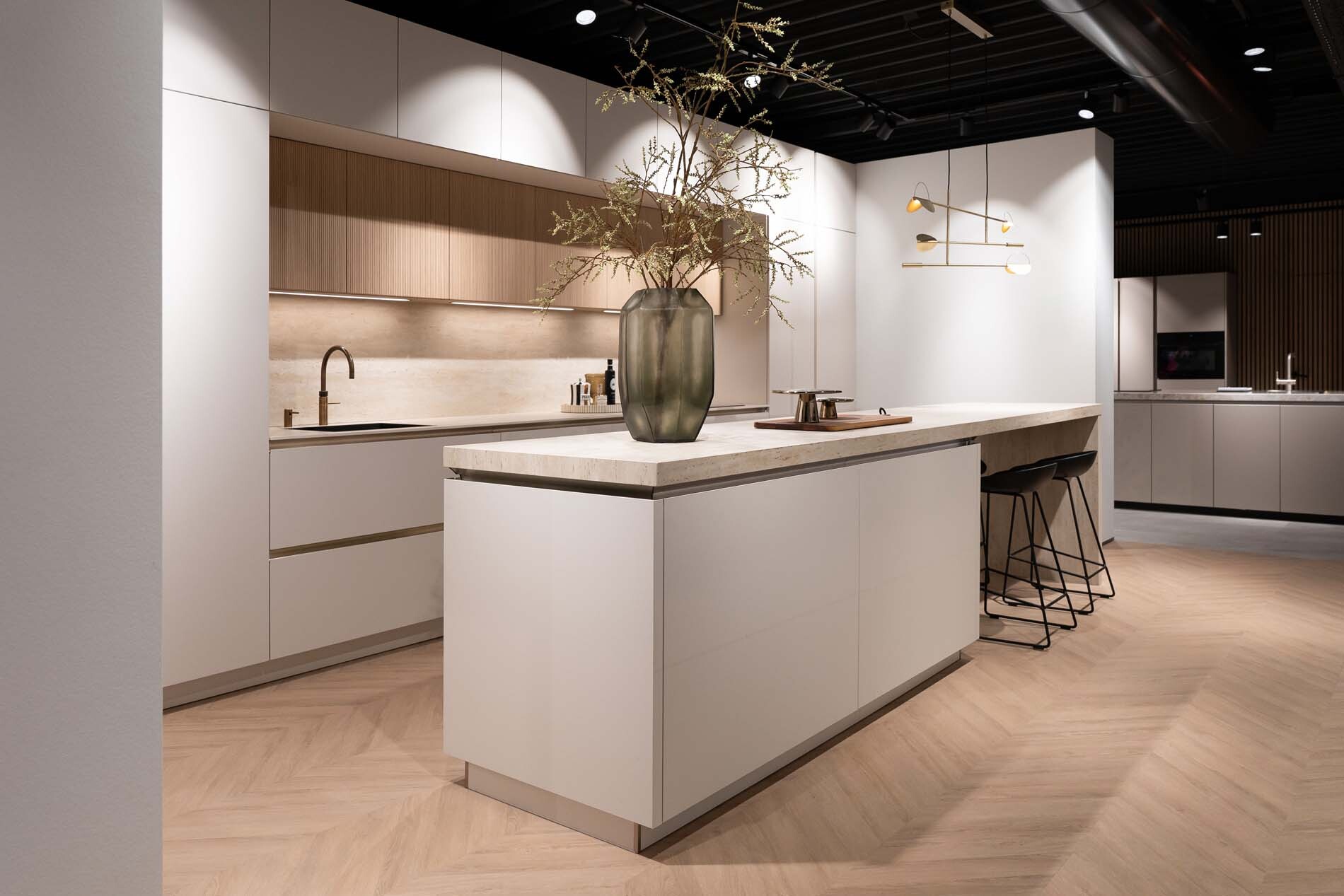 Japandi showroomkeuken ASWA Keukens Helmond, ASWA Keukens