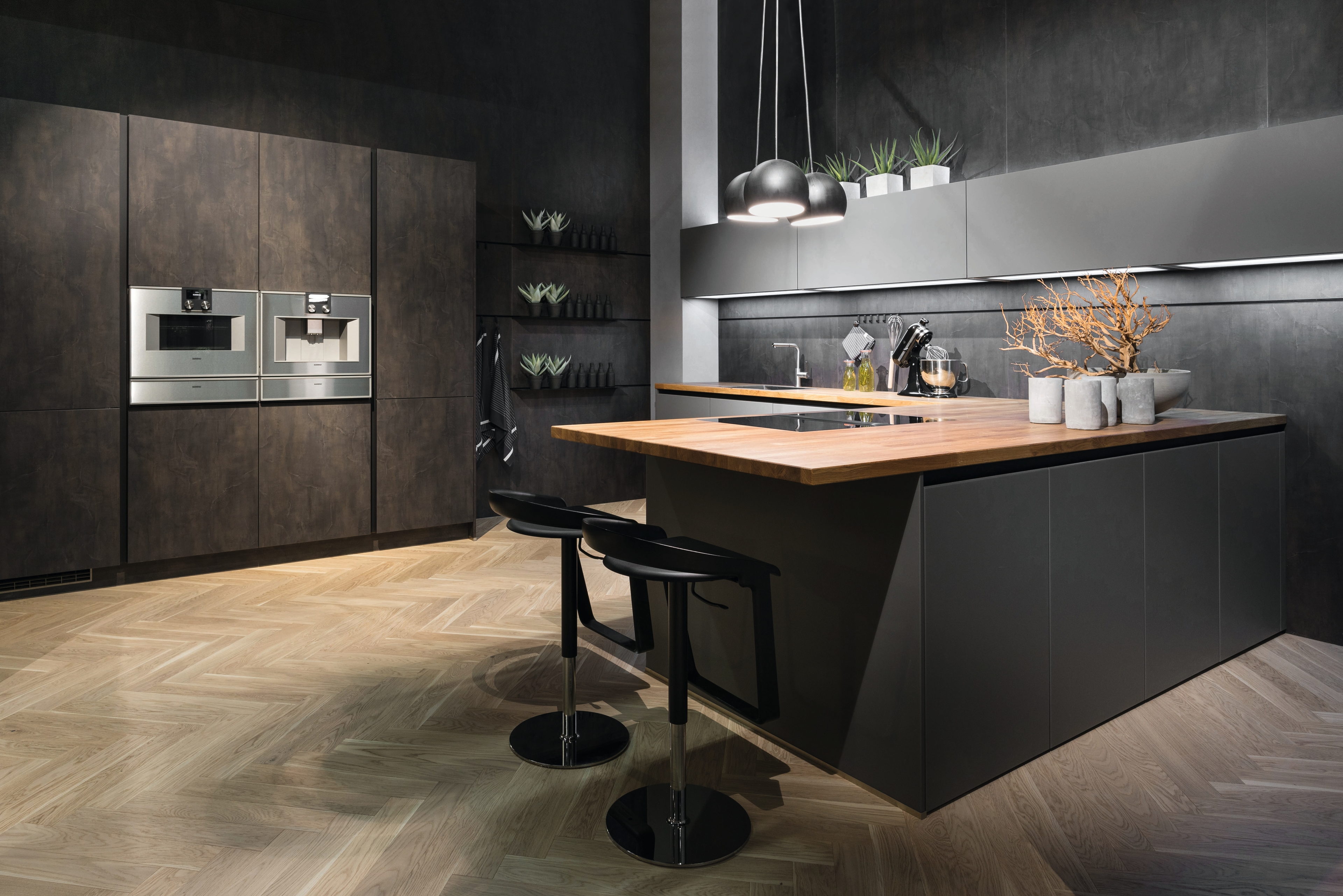 Pronorm L-keuken met bar, ASWA Keukens