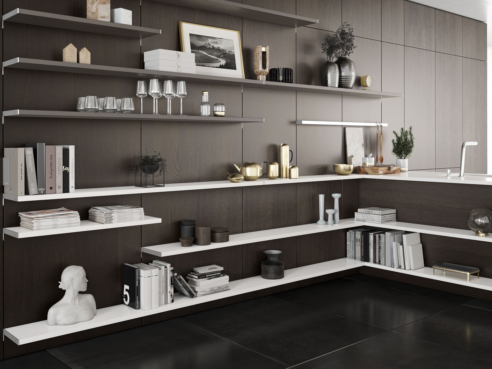 Siematic pure floating spaces