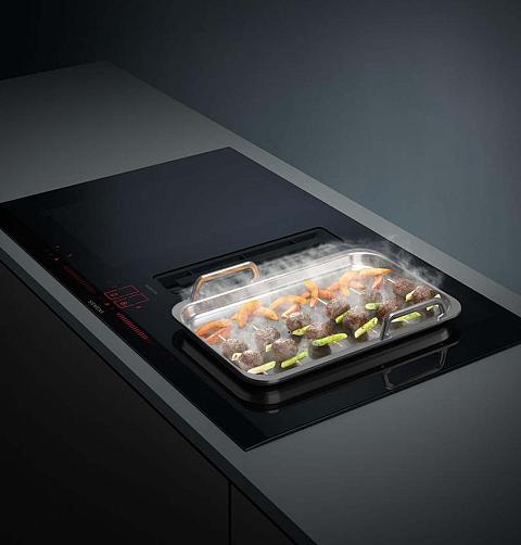 Siemens kookplaat met afzuiging, Keukenapparatuur ASWA Keukens